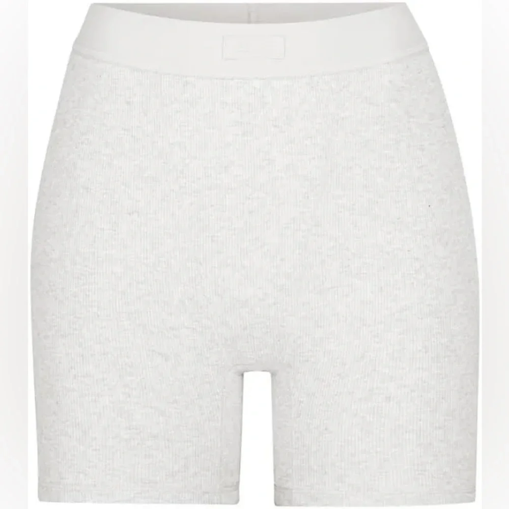 Skims Cotton Rib Boxer - Picture 1 of 12